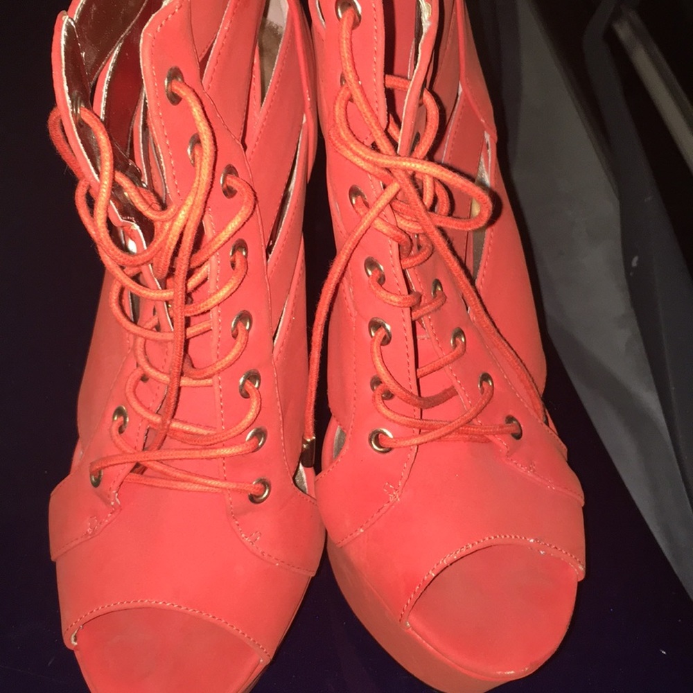 Orange Heels
